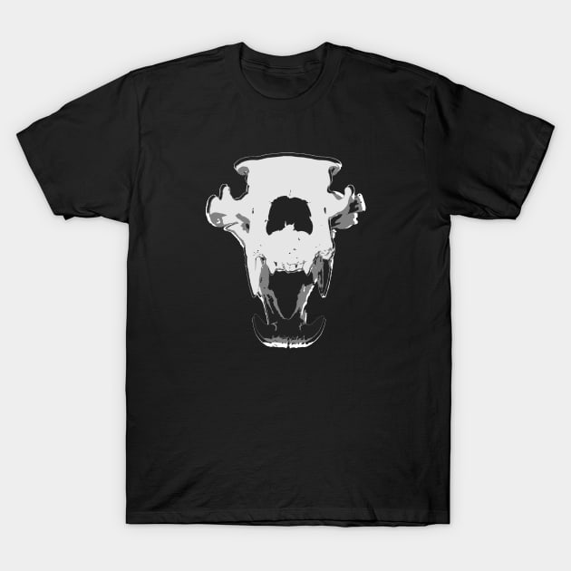 Wolf Skull T-Shirt by ImaginativeWild